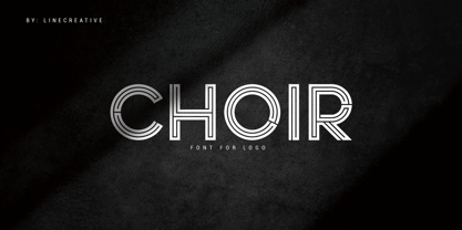 Choir Font Poster 1
