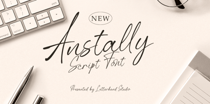 Anstally Font Poster 1