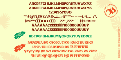 Cabo Blancco Font Poster 8
