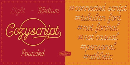 CF Cozyscript Fuente Póster 13