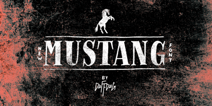 Mustang DD Font Poster 1