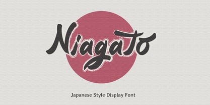 Niagato Font Poster 1