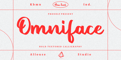 Omniface Font Poster 1