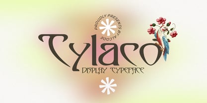 Tylaco Font Poster 2