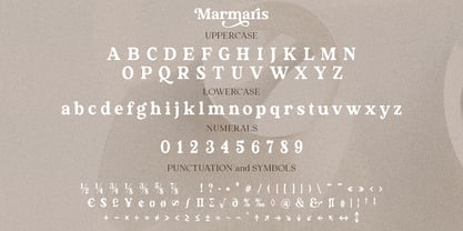 Marmaris Font Poster 14