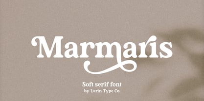 Marmaris Font Poster 1