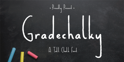 Gradechalky Font Poster 1