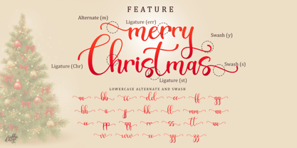 Christmas Bright Font Poster 8