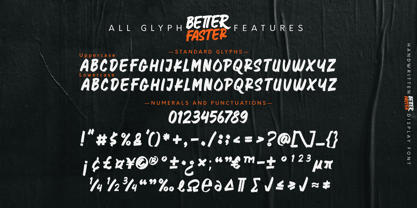 Better Faster Font Poster 10