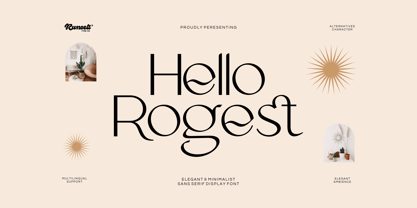 Hello Rogest Font Poster 1