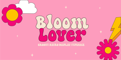 Bloom Lover Font Poster 1