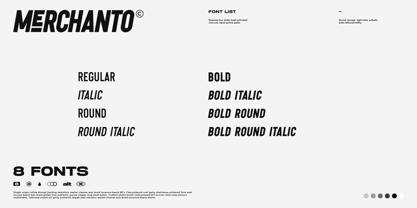 Merchanto Font Poster 2