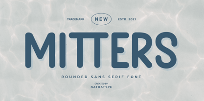 Mitters Font Poster 1
