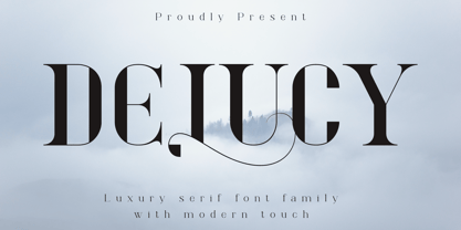 Delucy Font Poster 1