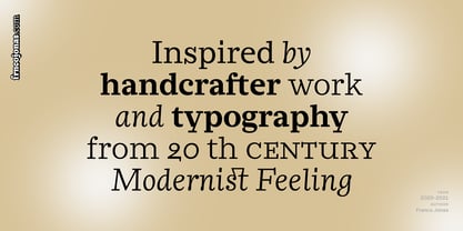 Alabaster Antique FJ Font Poster 11