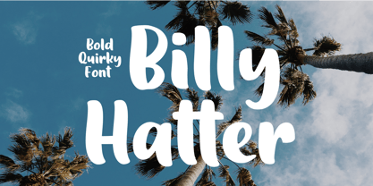 Billy Hatter Font Poster 1