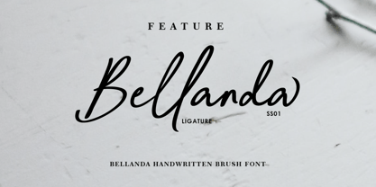 Bellanda Font Poster 5