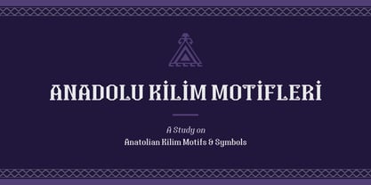 Anatolian Font Poster 2