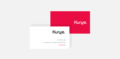 Kurye Font Poster 6