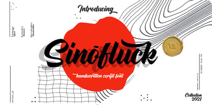 Sinofluck Font Poster 1
