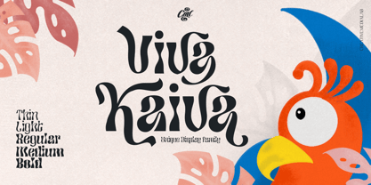 Viva Kaiva Font Poster 1