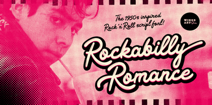 Rockabilly Romance Fuente Póster 1
