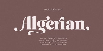 Floresta Font Poster 13