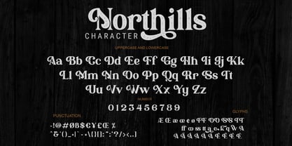 Northills Font Poster 5