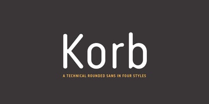 Korb Font Poster 1