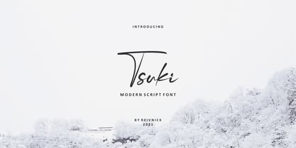 Tsuki Font Poster 1