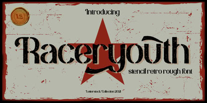 Raceryouth Font Poster 1