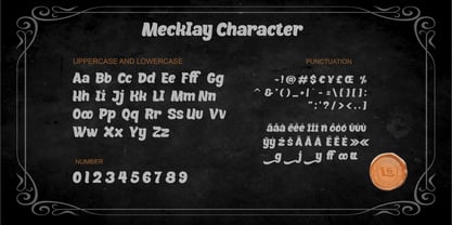 Mecklay Font Poster 5