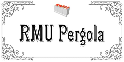 RMU Pergola Font Poster 1