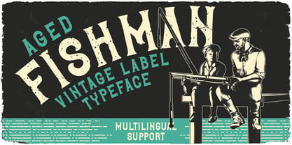 Fishman Font Poster 3