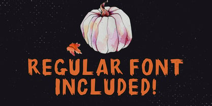Pumpkin Magic Font Poster 8