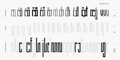 Ohex Font Poster 4