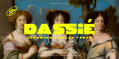 Dassie Font Poster 1