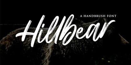 Hillbear Font Poster 1
