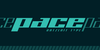 Pace Font Poster 1