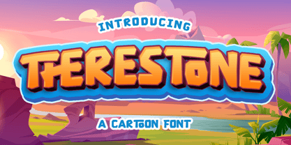 Therestone Font Poster 1