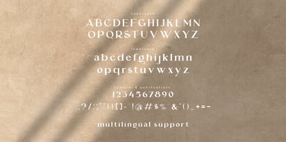 Aqrada Display Font Poster 9