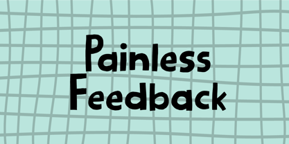 Painless Feedback Fuente Póster 1