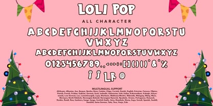 Loli Pop Font Poster 8