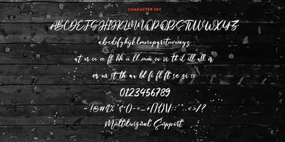Mistychain Font Poster 11