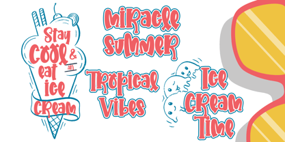 Summering Font Poster 6