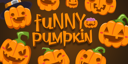 Pumpkin Island Font Poster 4
