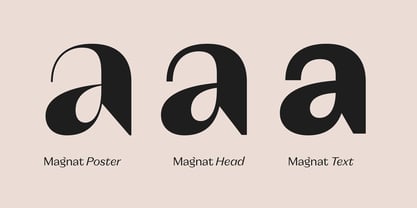 Magnat Font Poster 2