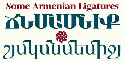 GHEA Aram Font Poster 6