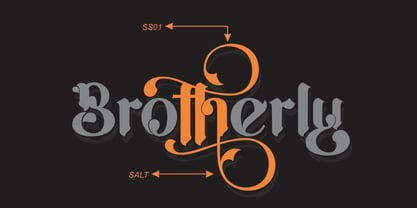 Brotherly Font Poster 5