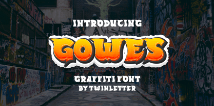 Gowes Font Poster 1